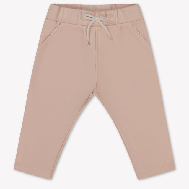 Chloe Baby Girls Trousers In Light Pink