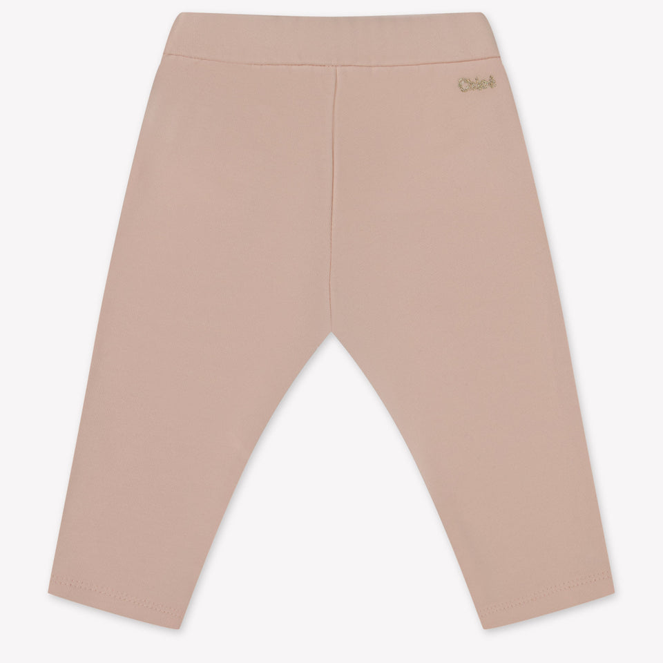 Chloe Baby Girls Trousers In Light Pink