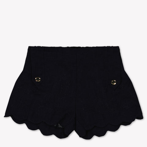 Chloe Baby Meisjes Shorts In Navy