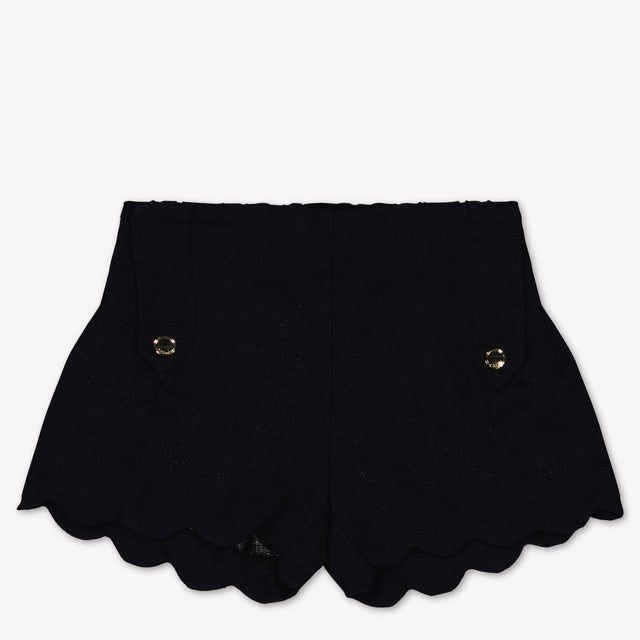 Chloe Baby Girls Shorts In Navy