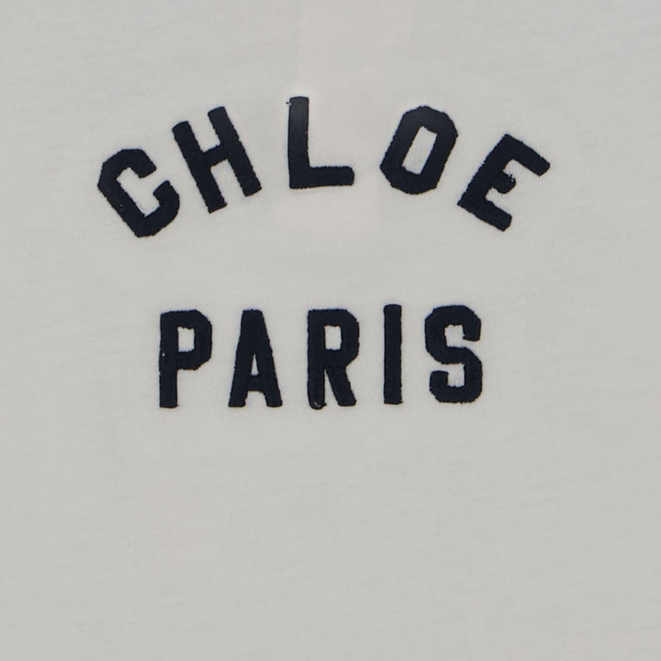 Chloe Baby Girls T-Shirt in White