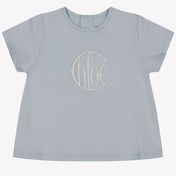 Chloe Baby Meisjes T-Shirt In Licht Blauw