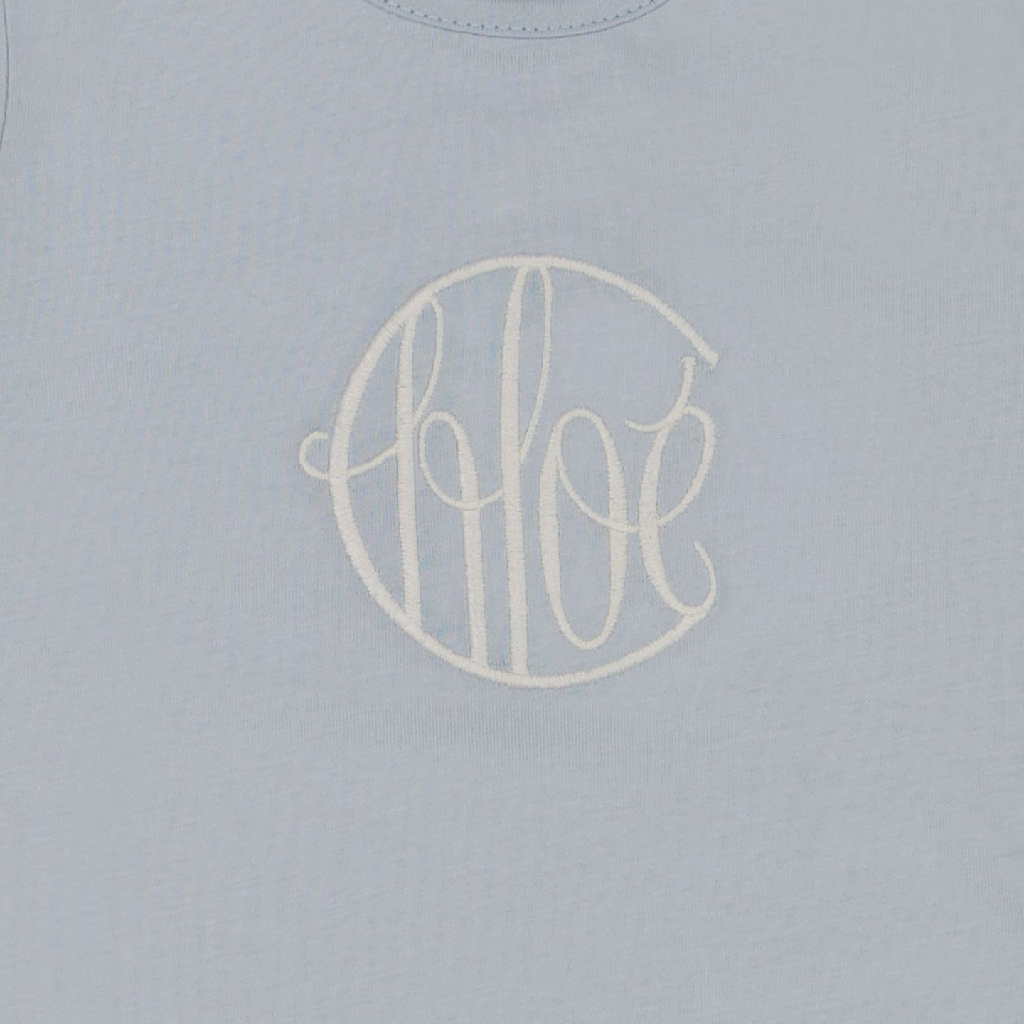 Chloe Baby Meisjes T-Shirt In Licht Blauw