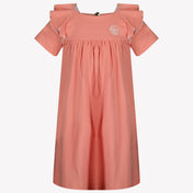 Chloe Kids Girls Dress Coral