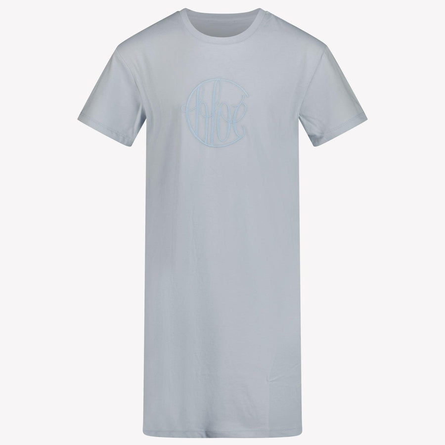 Chloe Kids Girls Dress Light Blue