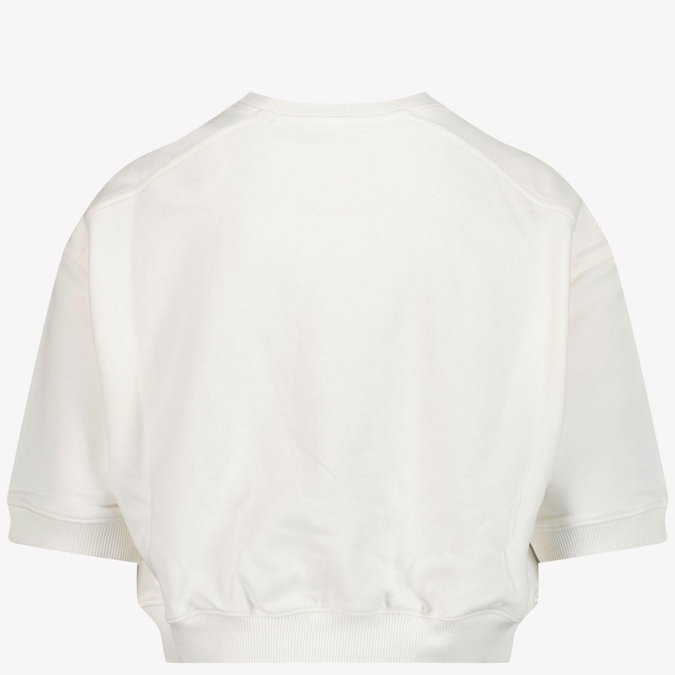 Chloe Kids Girls Sweater White