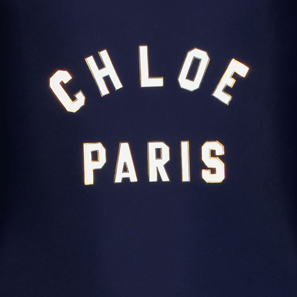 Chloe Kinder Meisjes Zwemkleding In Navy