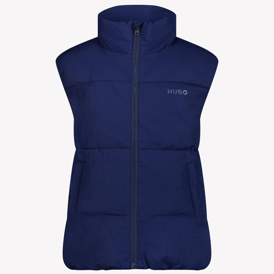 HUGO Kinder Jongens Bodywarmer In Blauw