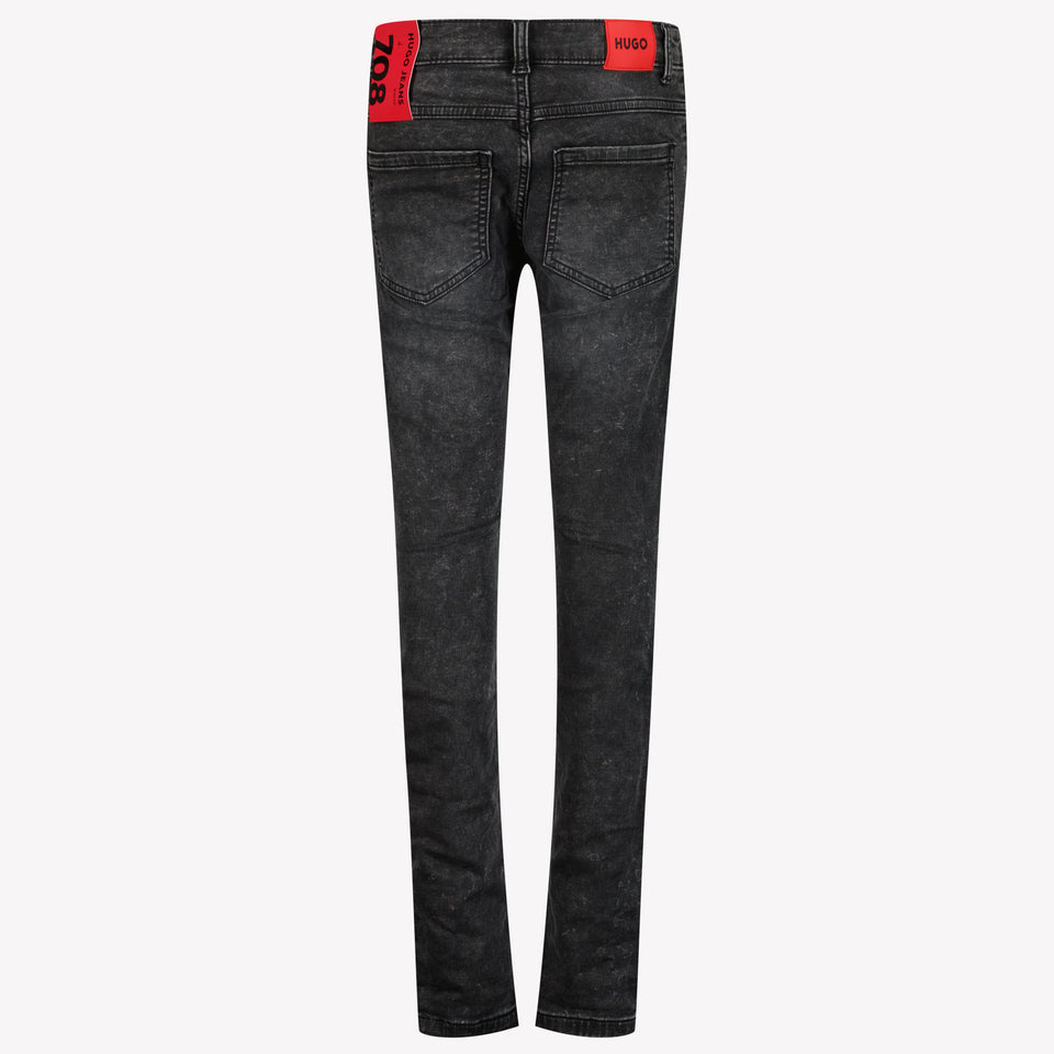 HUGO Kids Boys Jeans In Black