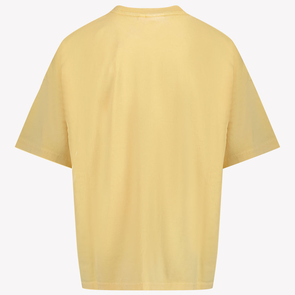 HUGO Kids Boys T-Shirt in Yellow