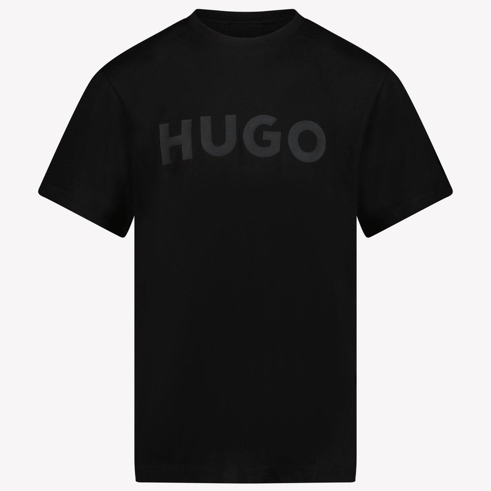 HUGO Kids Boys T-Shirt in Black