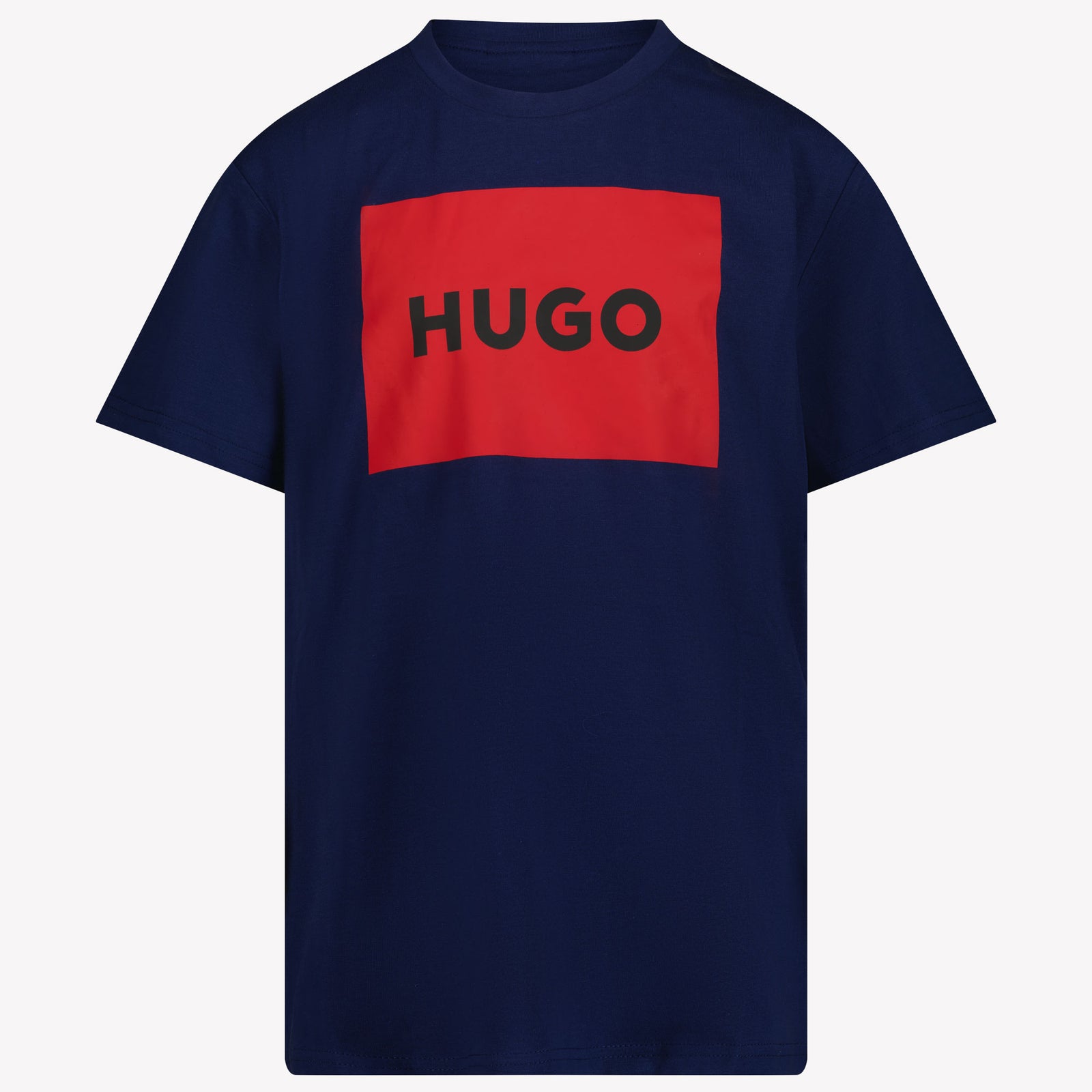 HUGO Kinder Jongens T-Shirt In Blauw