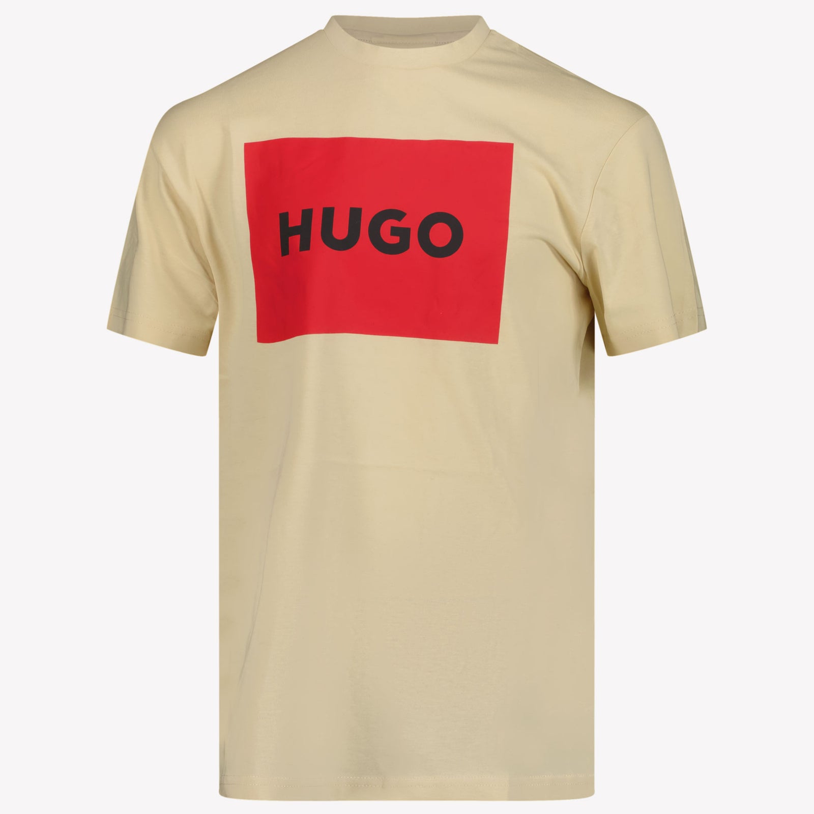 HUGO Kids Boys T-Shirt in Beige