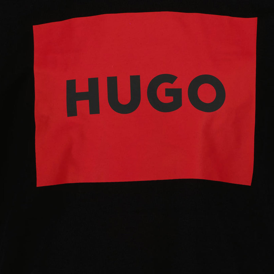 HUGO Kids Boys T-Shirt in Black