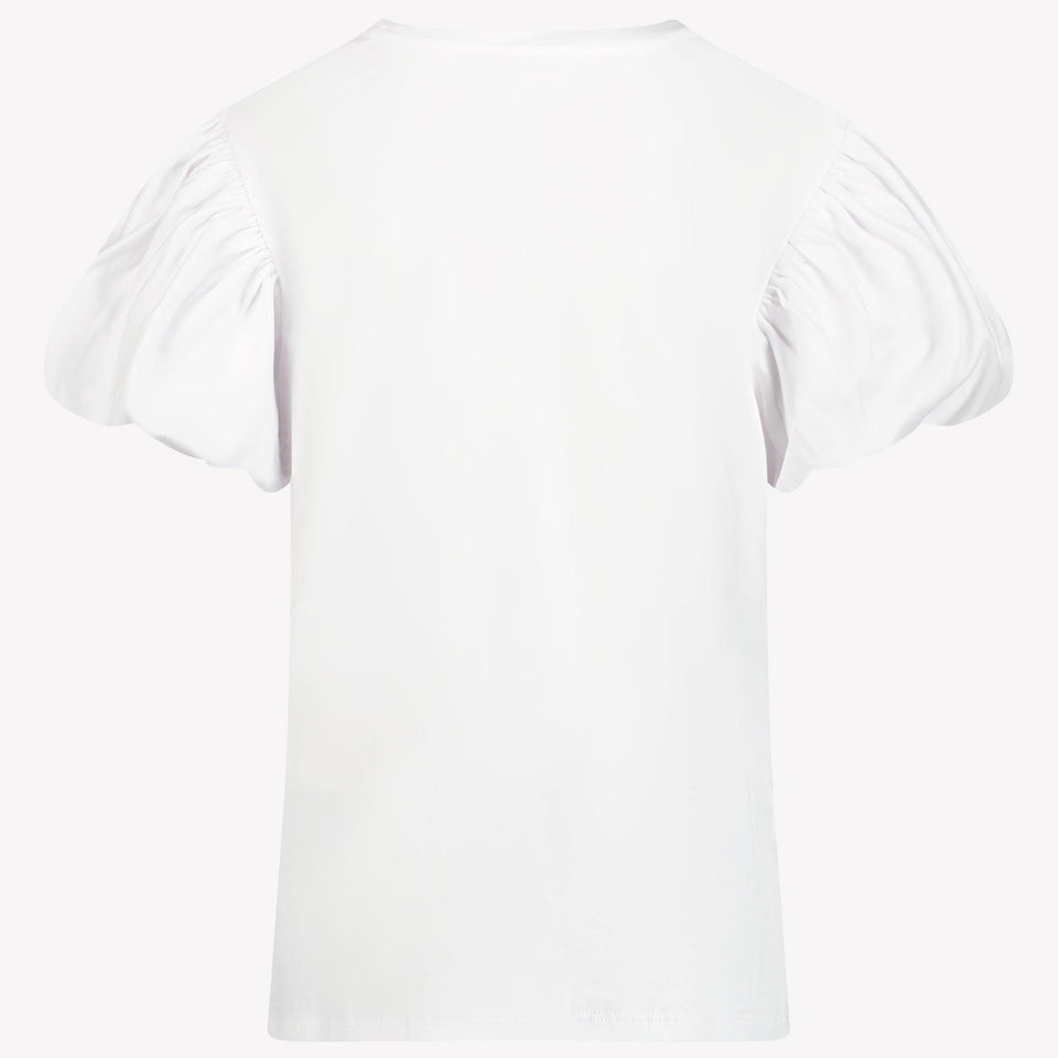 Marc Jacobs Kids Girls in T-Shirt White