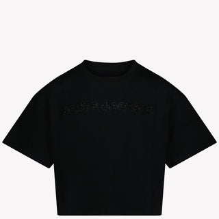 Marc Jacobs Kids Girls in T-Shirt Black