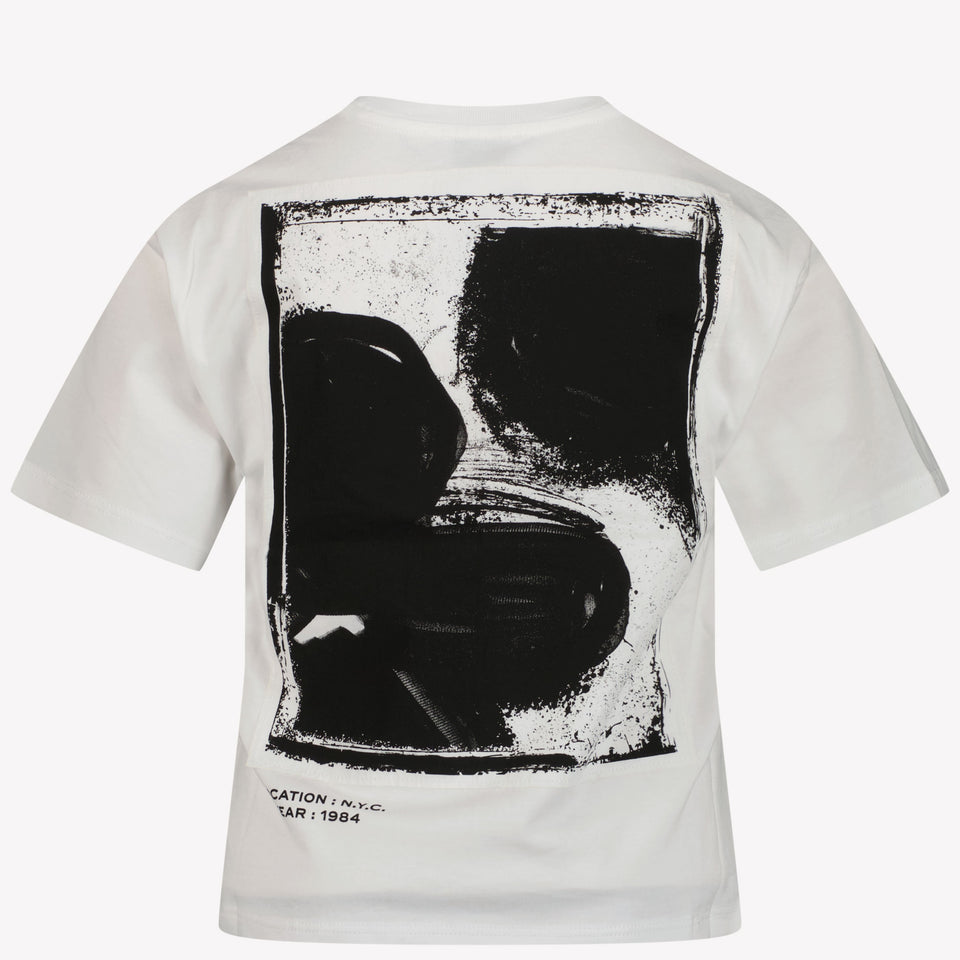 Marc Jacobs Kinder Jongens T-Shirt In Wit