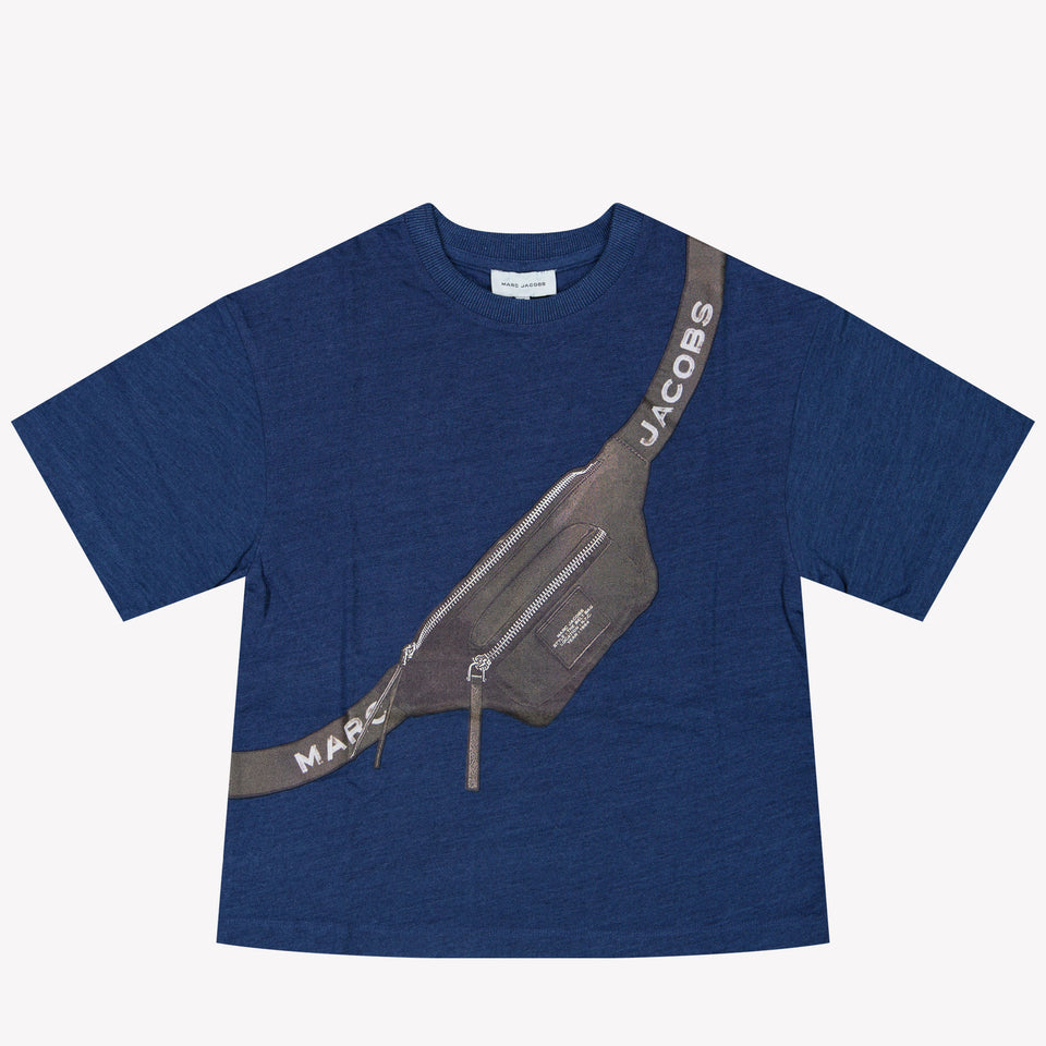 Marc Jacobs Kinder Jongens T-Shirt In Blauw