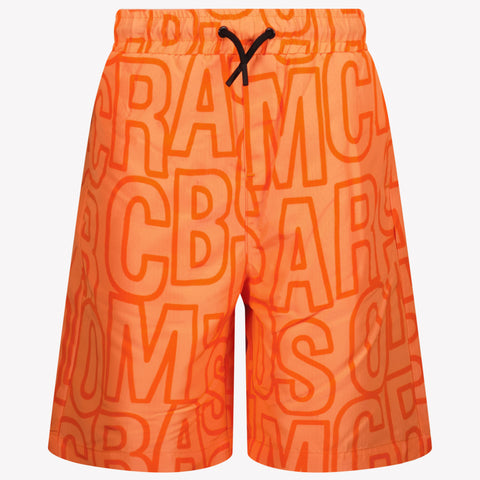 Marc Jacobs Kids Boys Swimwear In Fluor Orange