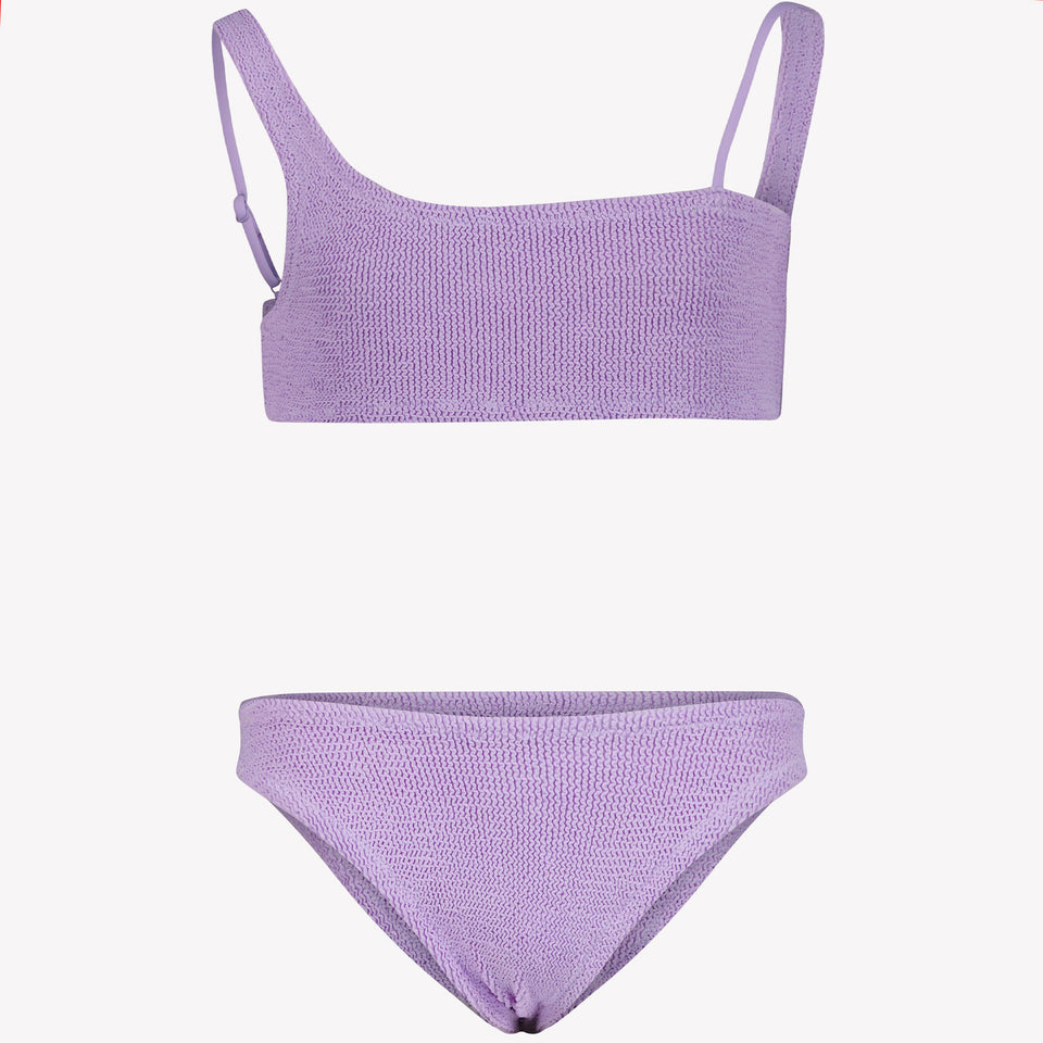 MC2 Saint Barth Kids Girls Swimwear In Lilac