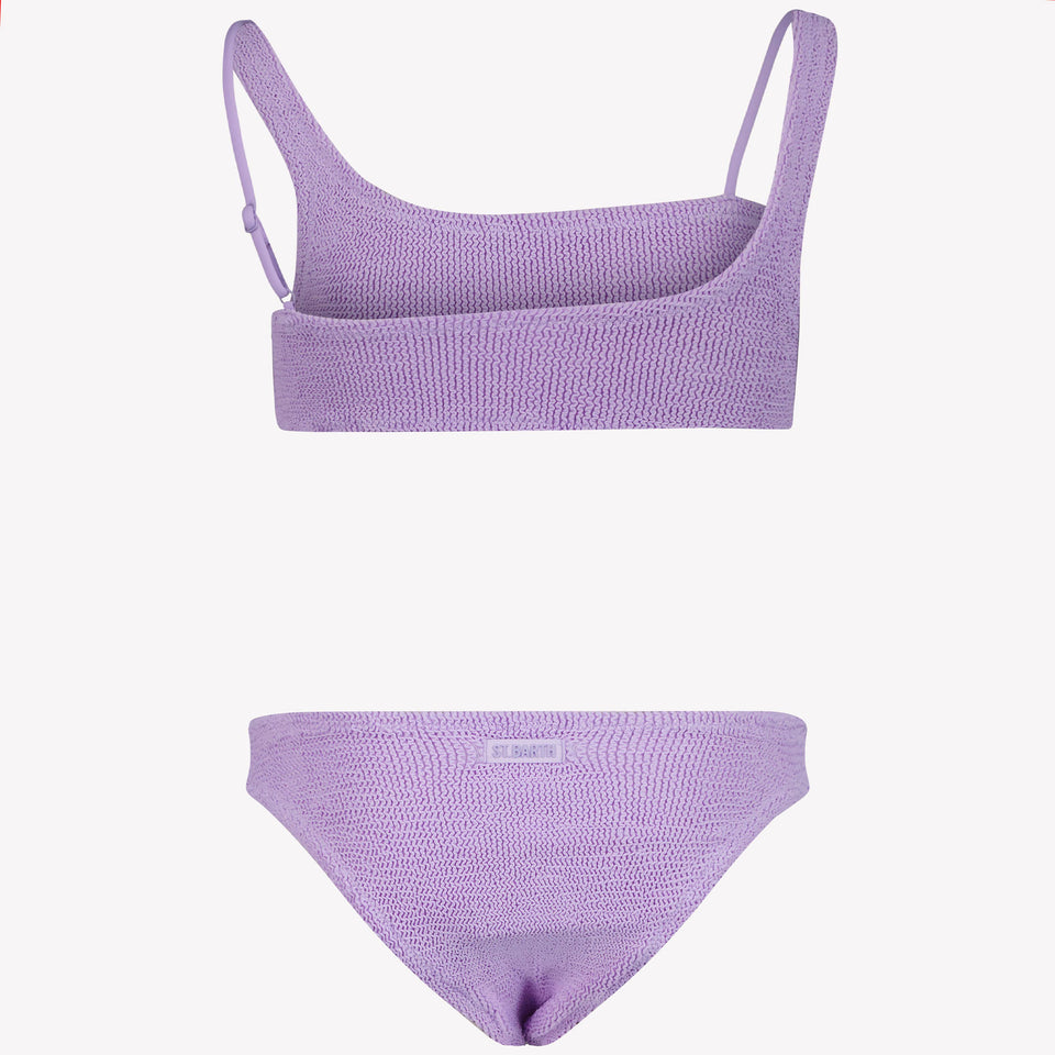 MC2 Saint Barth Kids Girls Swimwear In Lilac