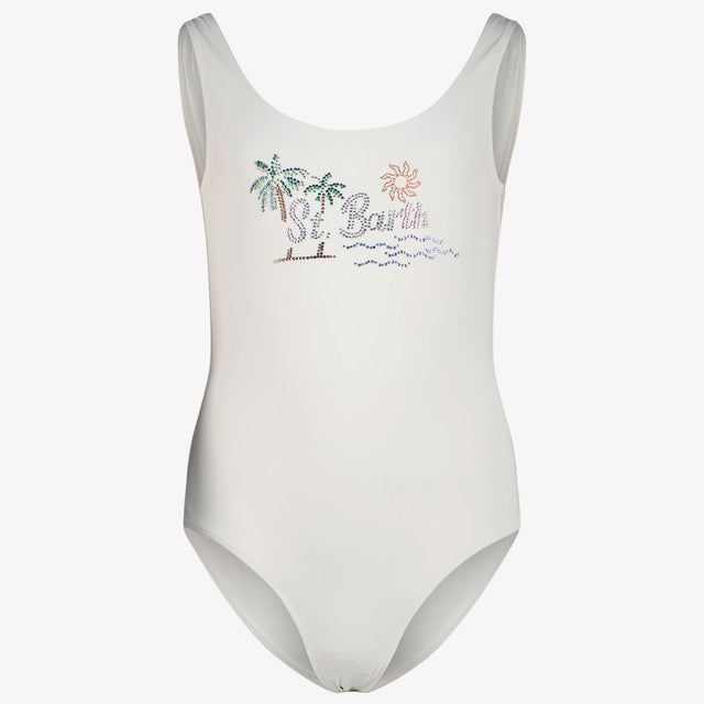 MC2 Saint Barth Kids Girls Swimwear In White