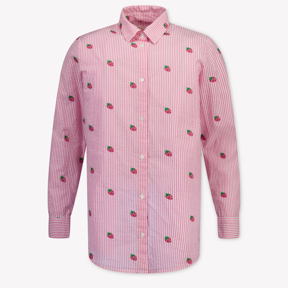 MC2 Saint Barth Kids Girls Blouse  Pink
