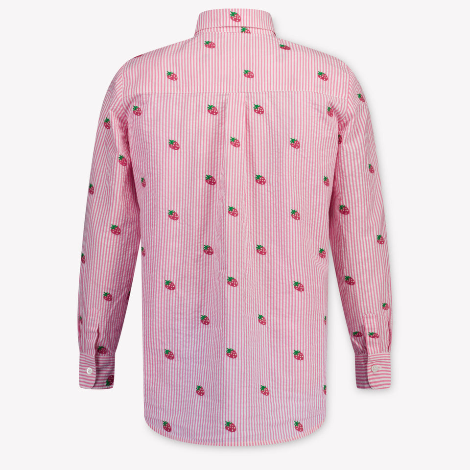 MC2 Saint Barth Kids Girls Blouse  Pink
