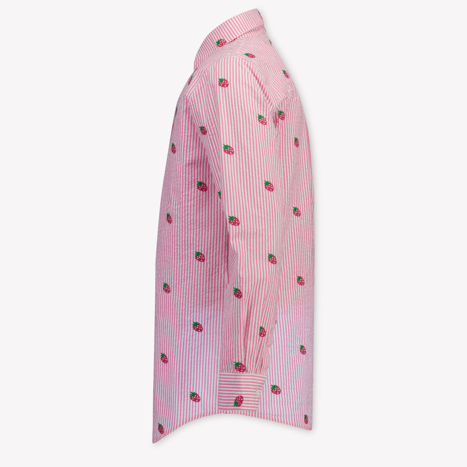 MC2 Saint Barth Kids Girls Blouse  Pink