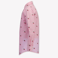 MC2 Saint Barth Kinder Meisjes Blouse In Roze