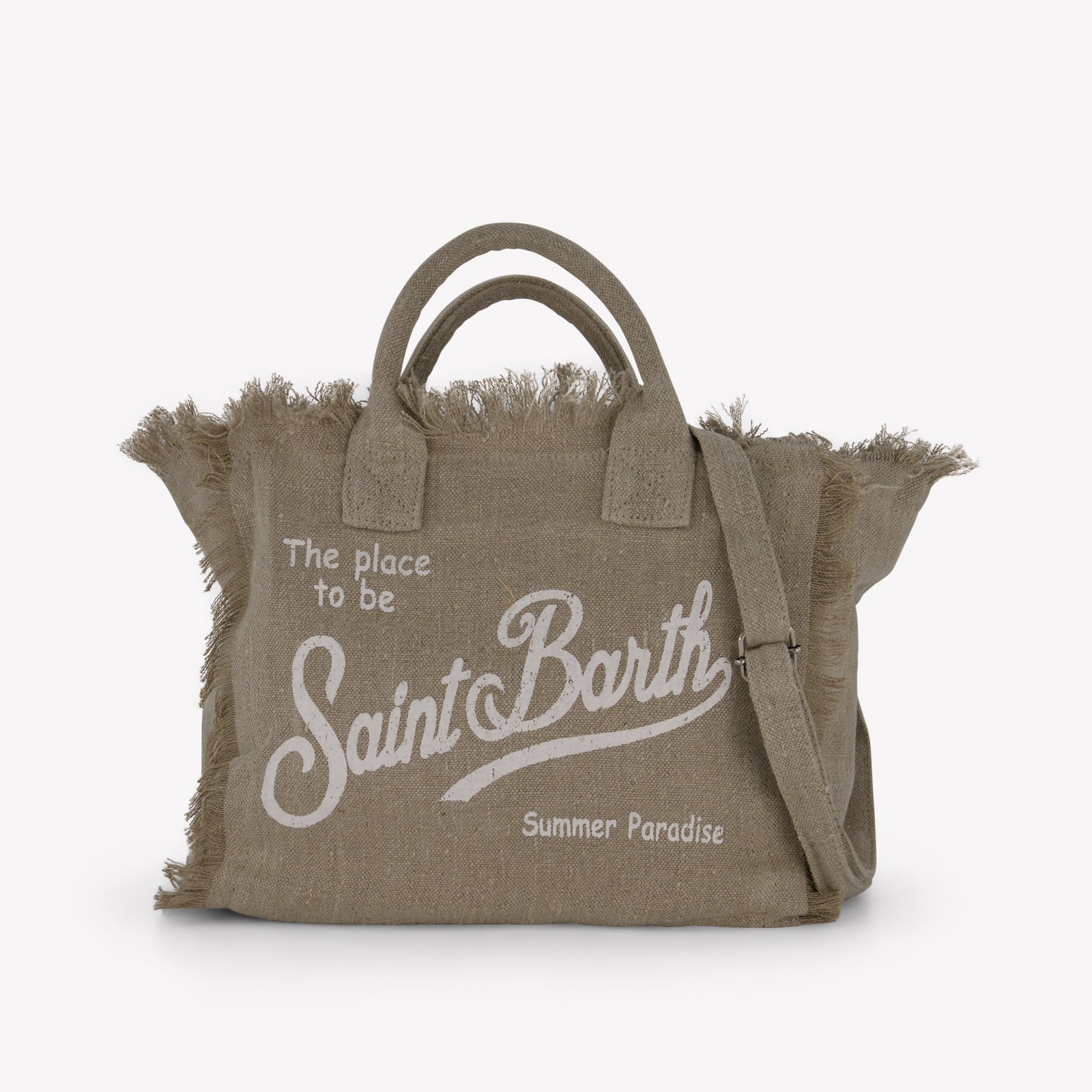 MC2 Saint Barth Kinder Meisjes Tas In Beige