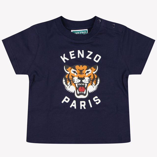 Kenzo Kids Baby Boys T-Shirt in Navy