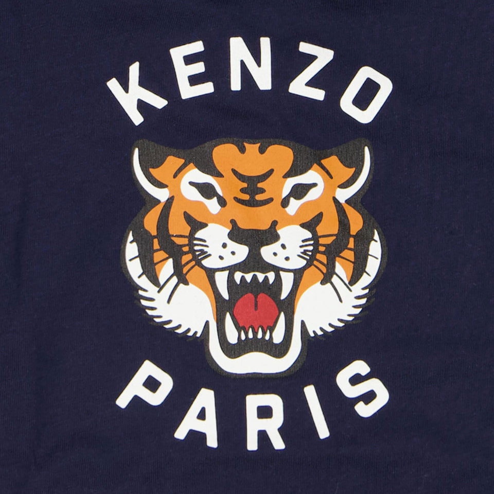 Kenzo Kids Baby Boys T-Shirt in Navy