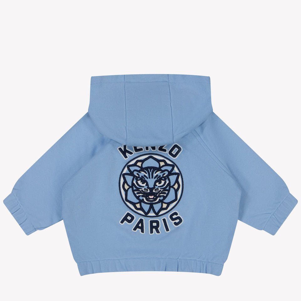 Kenzo Kids Baby Boys cardigan Light Blue