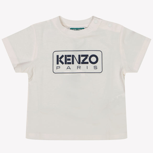 Kenzo Kids Baby Boys T-Shirt in OffWhite