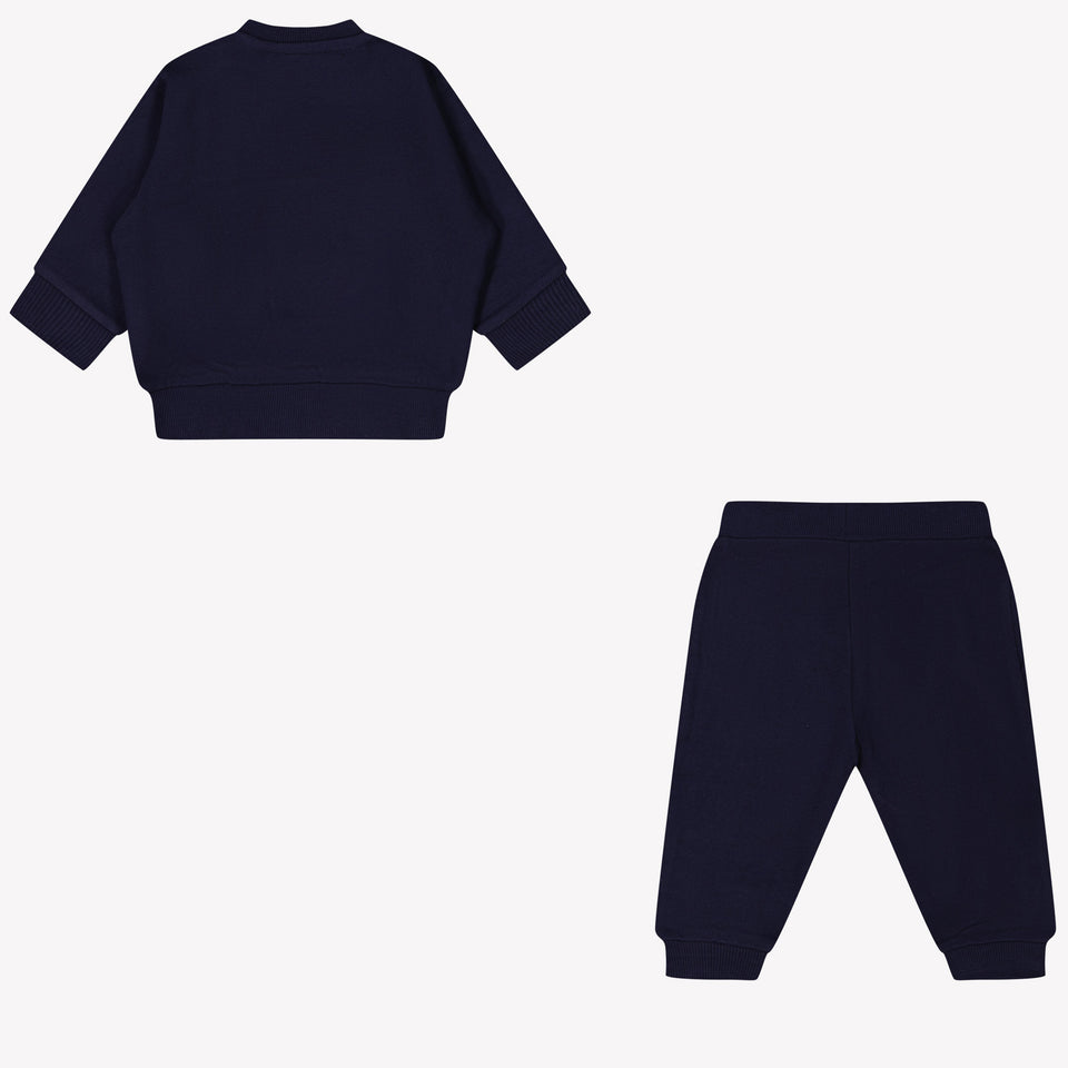 Kenzo Kids Baby Boys Tracksuit In Navy