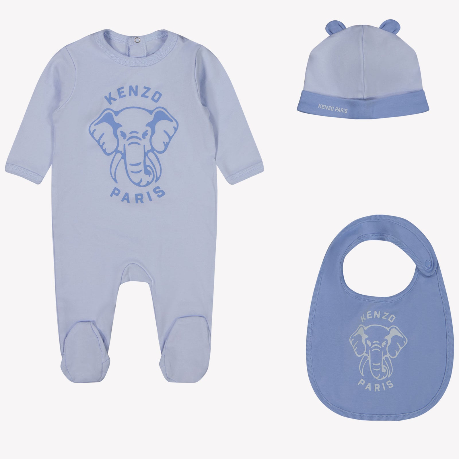 Kenzo kids Baby guys Playsuit In Light Blue