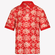 Kenzo kids Kinder Jongens Polo In Rood