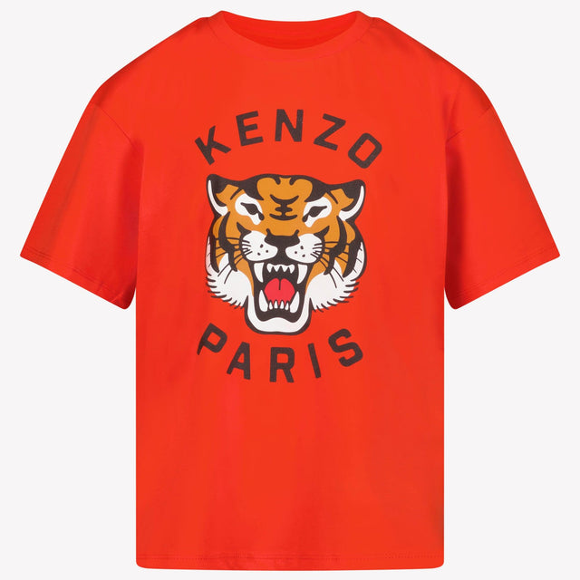 Kenzo Kids Kids Boys in T-Shirt Red