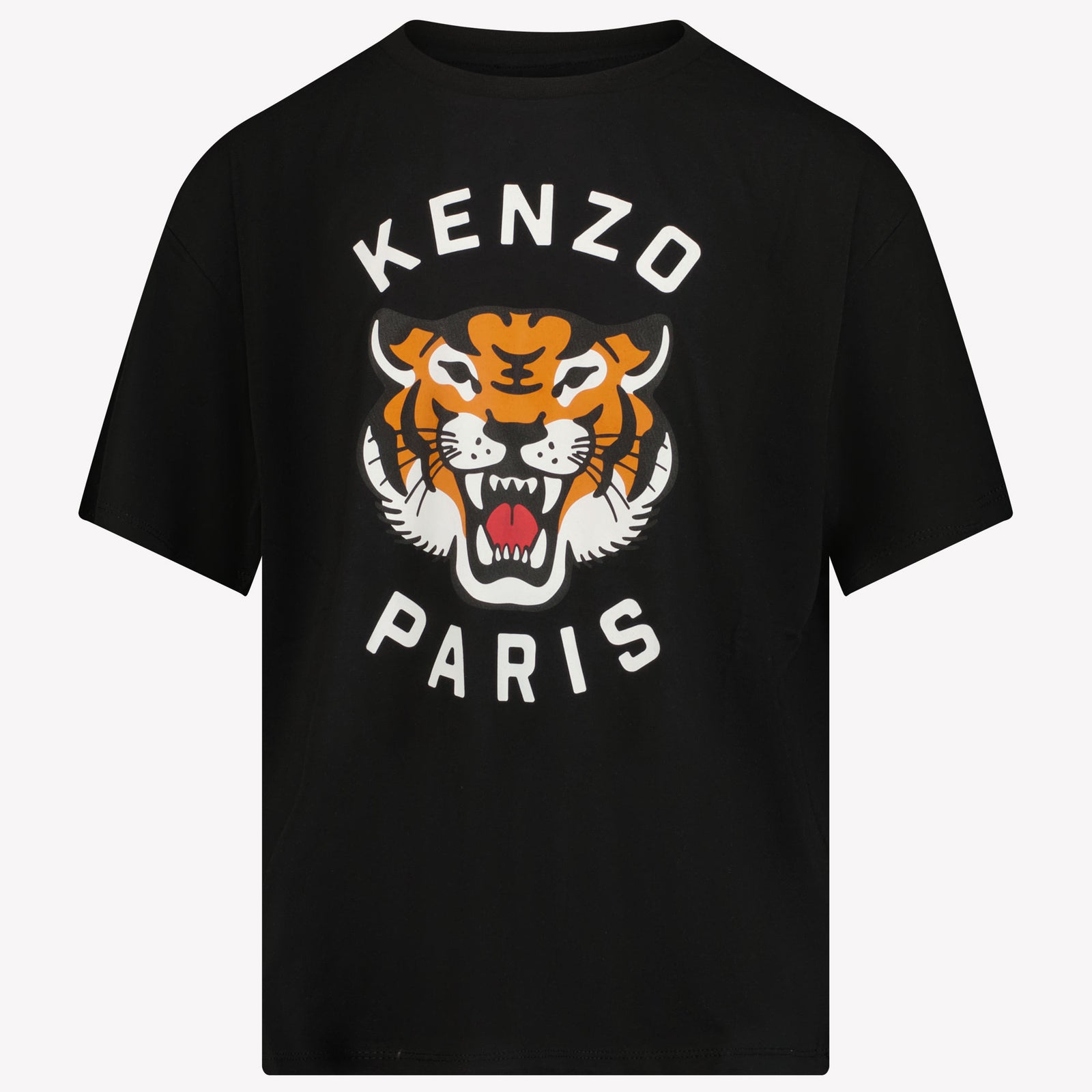 Kenzo kids Kinder Jongens T-Shirt In Zwart