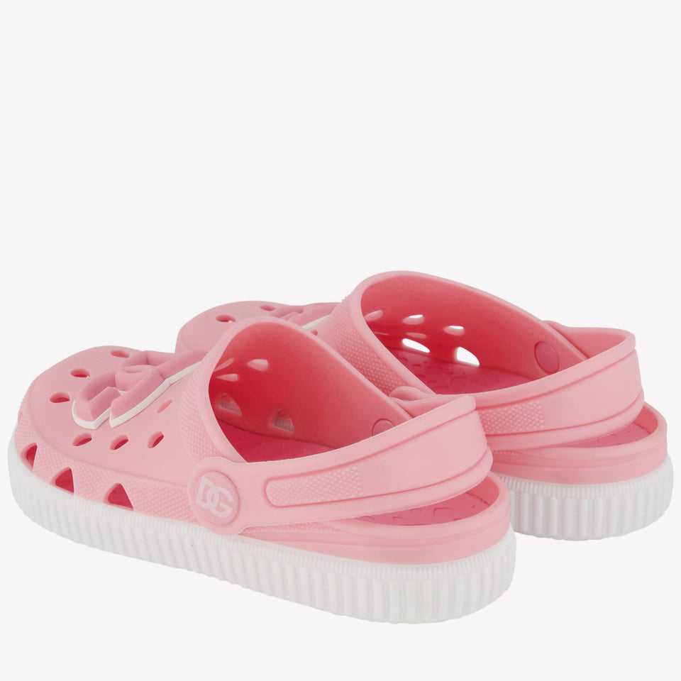 Dolce & Gabbana Meisjes Sandalen In Licht Roze