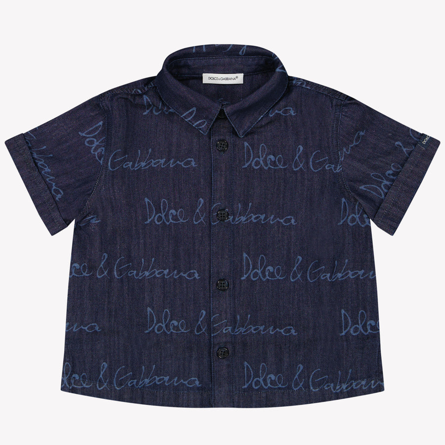 Dolce & Gabbana Baby Boys Blouse  Dark Blue