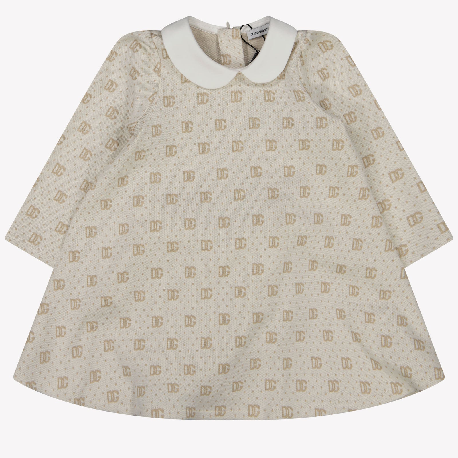 Dolce & Gabbana Baby Girls Dress In Beige