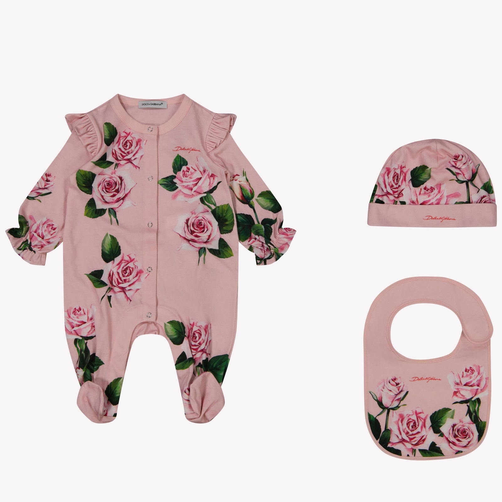 Dolce & Gabbana Baby Meisjes Boxpakje In Licht Roze