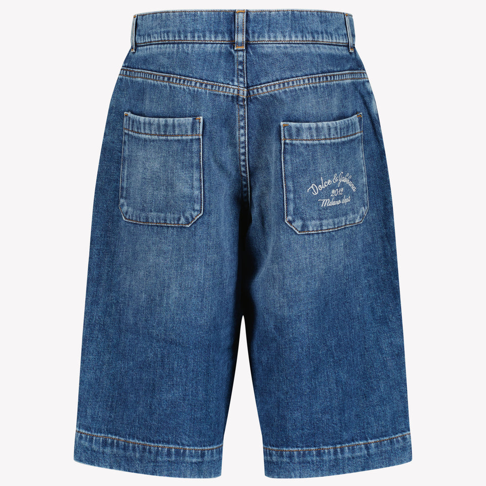 Dolce & Gabbana Kinder Jongens Shorts In Jeans