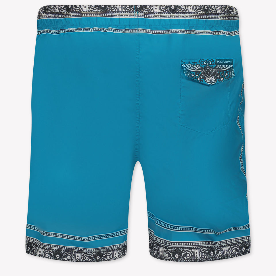 Dolce & Gabbana Kids Boys Swimwear In turquoise