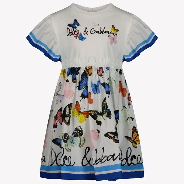 Dolce & Gabbana Kids Girls Dress White