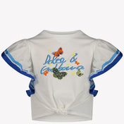 Dolce & Gabbana Kids Girls in T-Shirt White