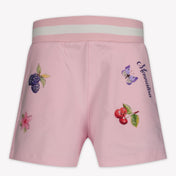 MonnaLisa Kids Girls Shorts In Light Pink