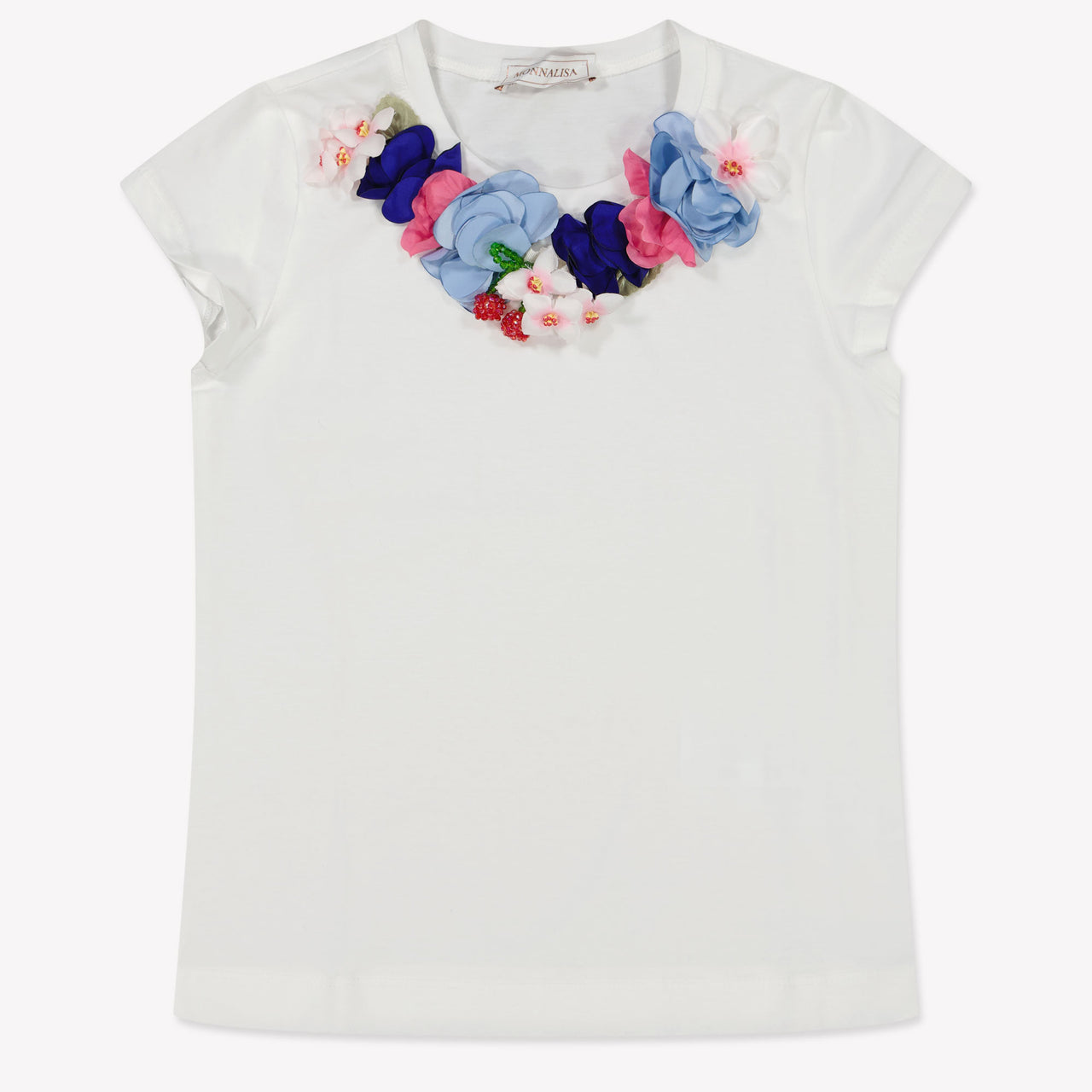 Monnalisa Kids Girls  T-Shirt White